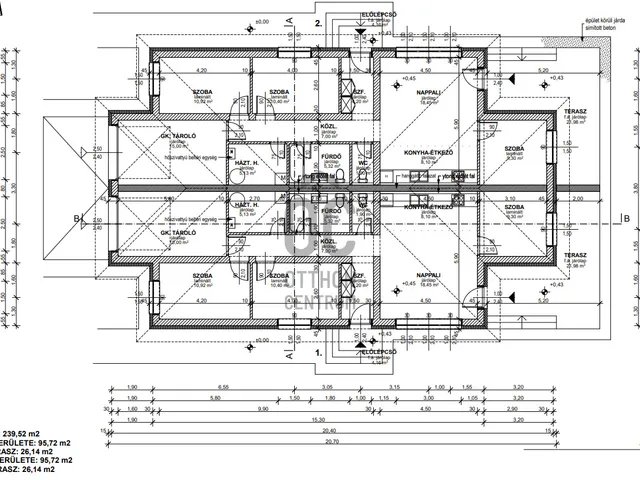 Eladó ház Hajdúsámson, Sámsonkert 95 nm