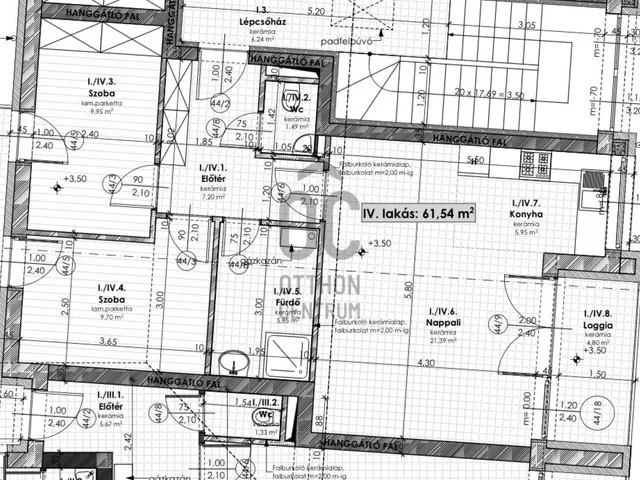 Eladó lakás Hajdúböszörmény 62 nm