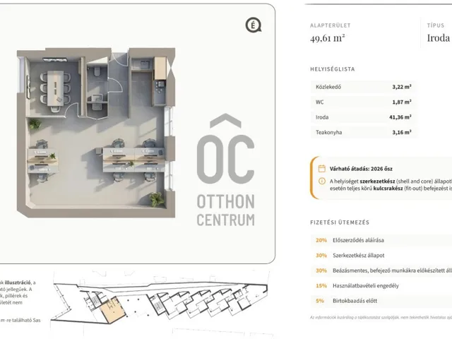 Eladó kereskedelmi és ipari ingatlan Debrecen, Belváros 50 nm