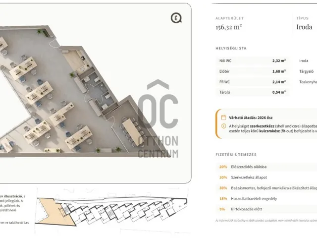 Eladó kereskedelmi és ipari ingatlan Debrecen, Belváros 156 nm