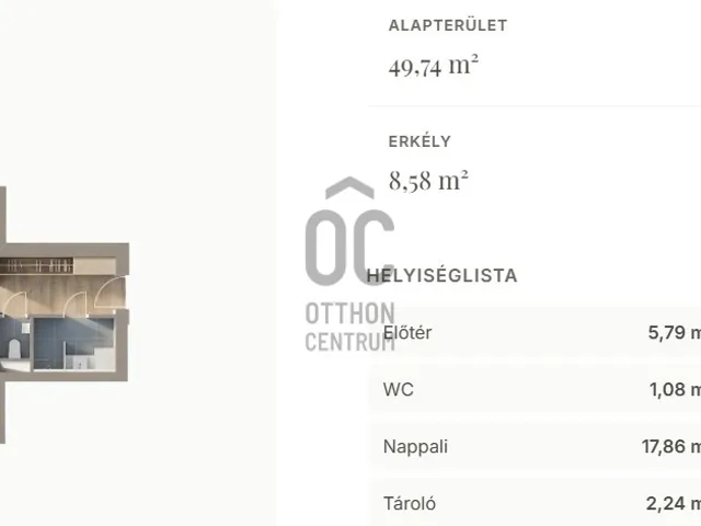 Eladó lakás Debrecen, Belváros 50 nm
