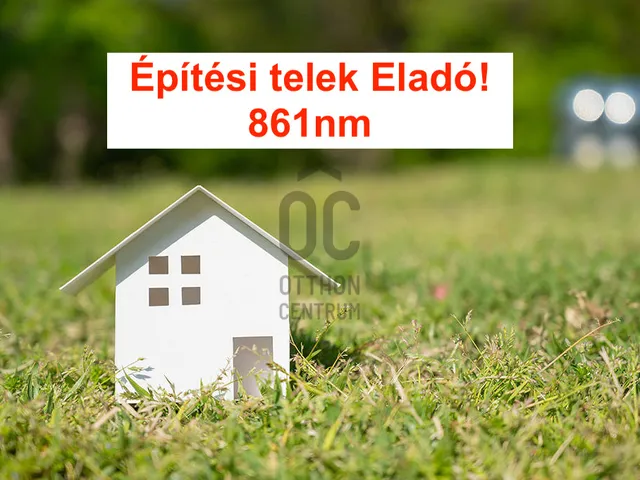 Eladó telek Debrecen, Epreskert 861 nm