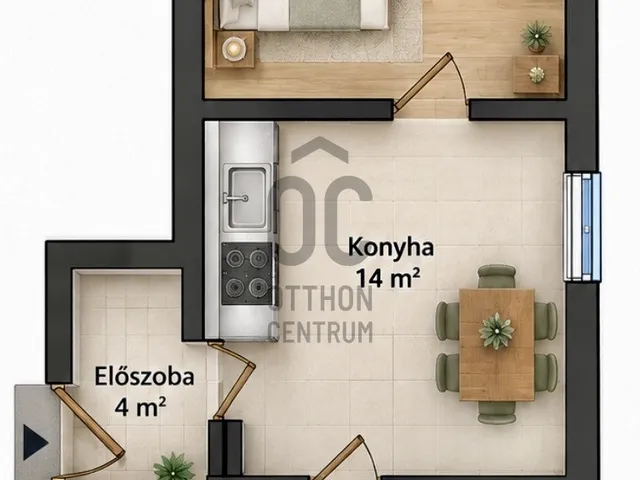 Eladó ház Hajdúhadház 46 nm