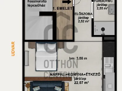Eladó lakás Budapest XV. kerület, Rákospalota, Eötvös utca 27 nm