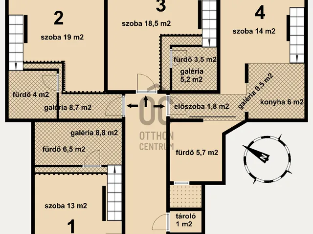 Eladó lakás Budapest VIII. kerület 104 nm