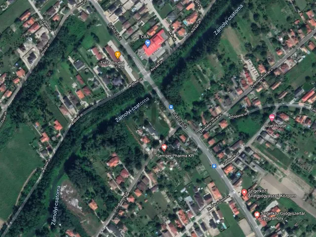 Eladó telek Győrzámoly 3700 nm