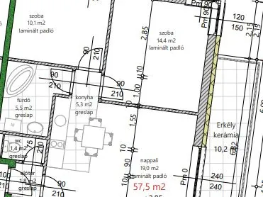 Eladó lakás Győr, Szitásdomb 57 nm
