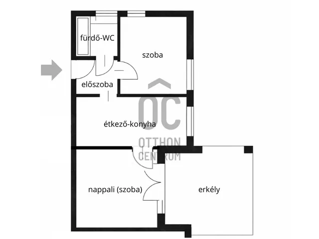 Eladó lakás Győr, Révfalu 48 nm