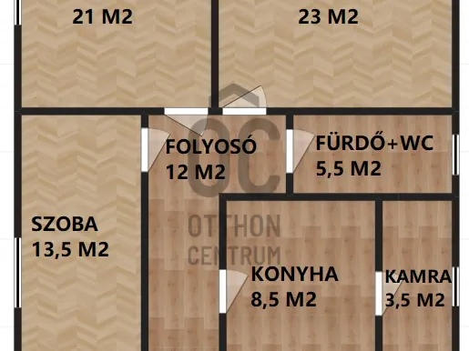 Eladó ház Győr, Bácsa 573 nm
