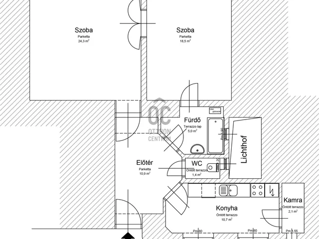 Kiadó lakás Budapest XIII. kerület, Újlipótváros, Hegedűs Gyula utca 71 nm