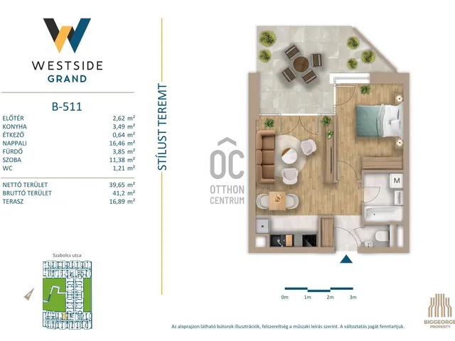 Eladó lakás Budapest XIII. kerület, Lőportárdűlő 39 nm