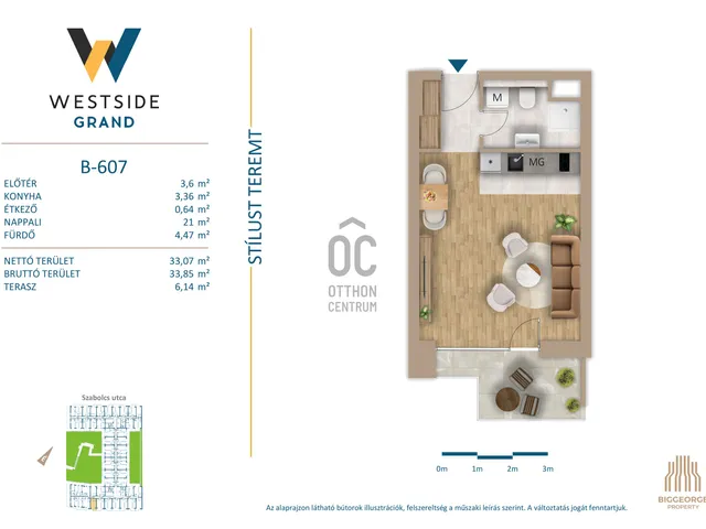 Eladó lakás Budapest XIII. kerület, Lőportárdűlő 33 nm