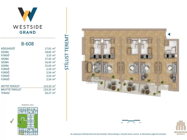 Eladó lakás Budapest XIII. kerület, Lőportárdűlő 113 nm