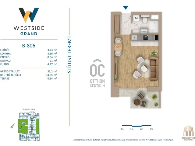 Eladó lakás Budapest XIII. kerület, Lőportárdűlő 33 nm