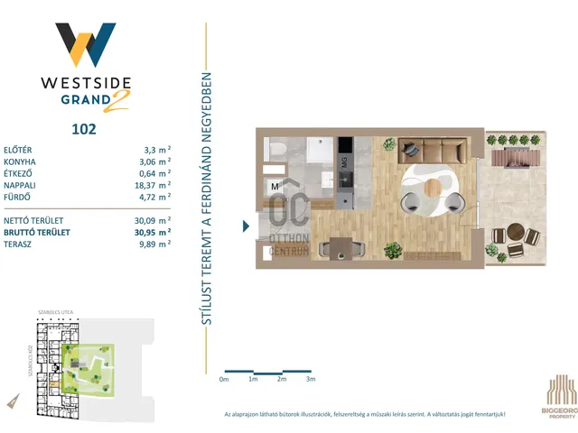 Eladó lakás Budapest XIII. kerület, Lőportárdűlő 30 nm
