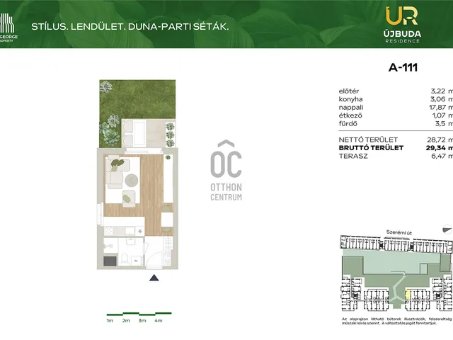 Eladó lakás Budapest XI. kerület, Kelenföld, Barázda utca 29 nm
