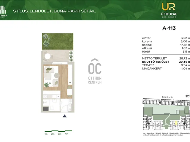 Eladó lakás Budapest XI. kerület, Kelenföld, Barázda utca 29 nm