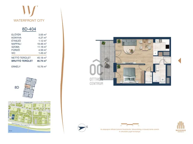 Eladó lakás Budapest III. kerület 49 nm