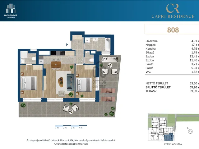 Eladó lakás Budapest XIII. kerület 63 nm