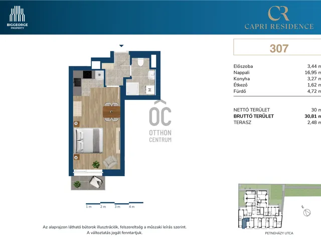 Eladó lakás Budapest XIII. kerület 30 nm