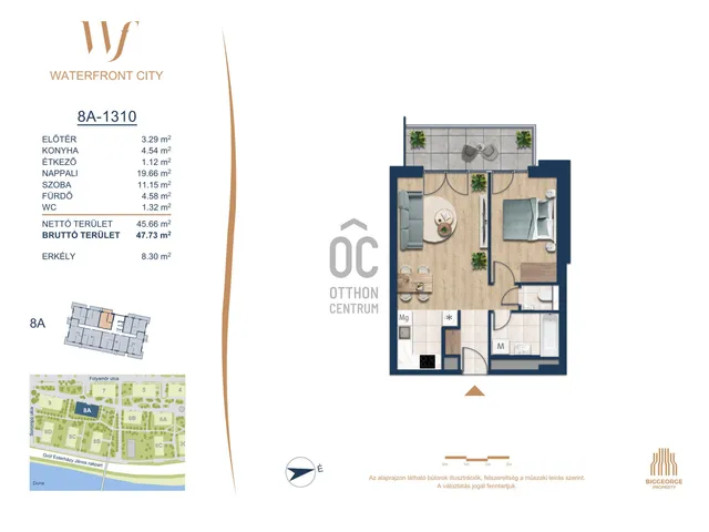 Eladó lakás Budapest III. kerület 45 nm