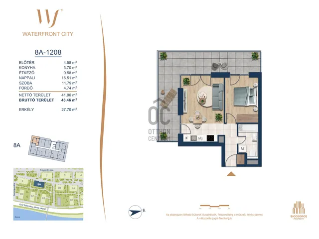 Eladó lakás Budapest III. kerület 41 nm