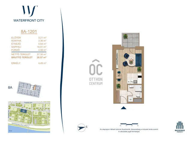Eladó lakás Budapest III. kerület 27 nm
