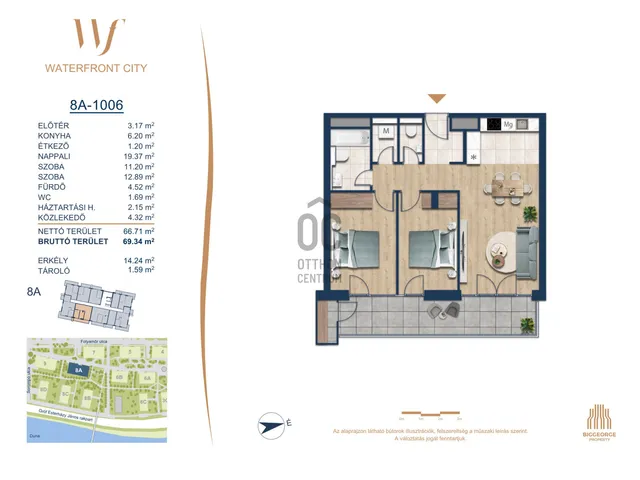 Eladó lakás Budapest III. kerület 66 nm