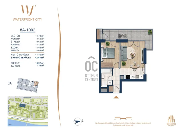 Eladó lakás Budapest III. kerület 41 nm