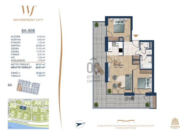 Eladó lakás Budapest III. kerület 60 nm