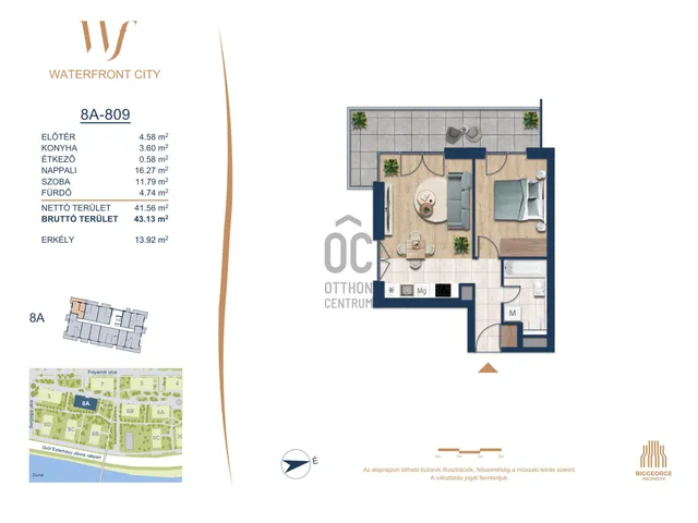 Eladó lakás Budapest III. kerület 41 nm