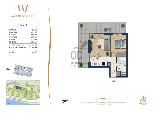 Eladó lakás Budapest III. kerület 41 nm