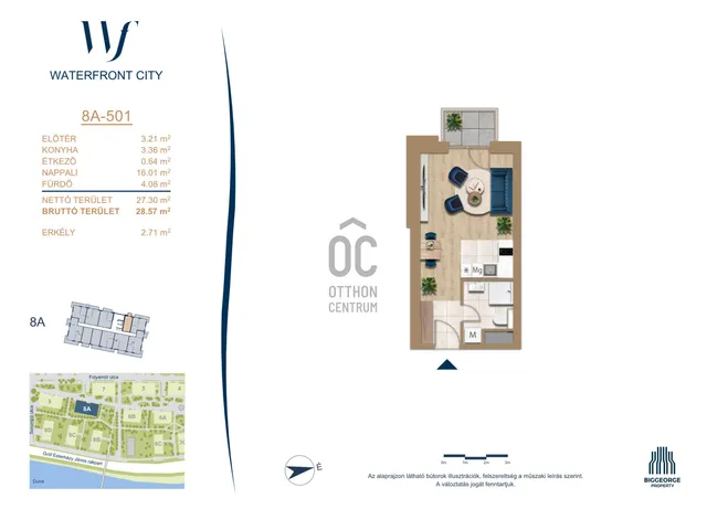 Eladó lakás Budapest III. kerület 27 nm