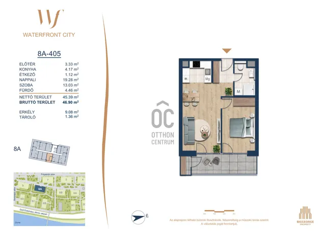 Eladó lakás Budapest III. kerület 45 nm