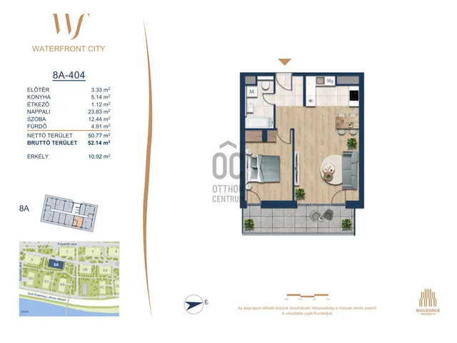 Eladó lakás Budapest III. kerület 50 nm