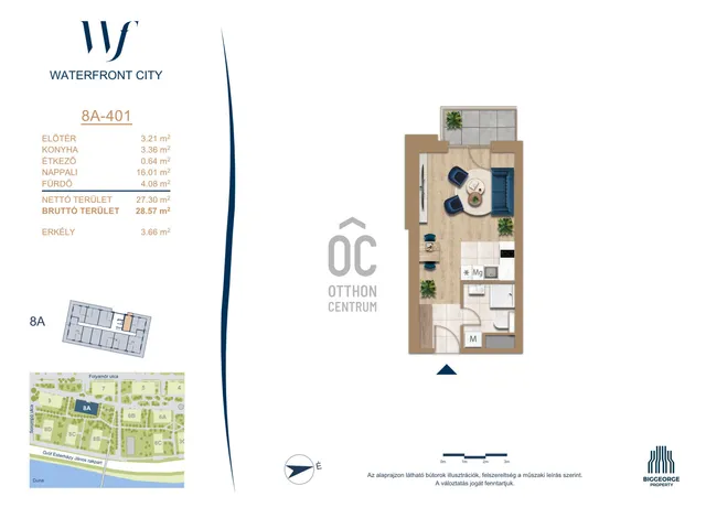 Eladó lakás Budapest III. kerület 27 nm