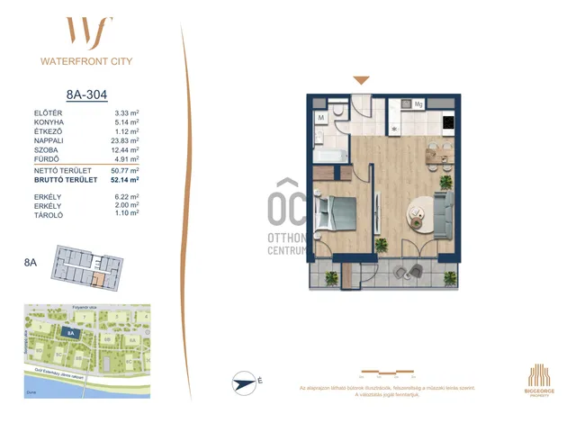 Eladó lakás Budapest III. kerület 50 nm