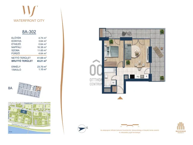 Eladó lakás Budapest III. kerület 41 nm