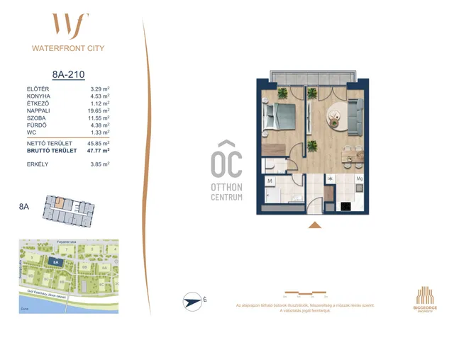 Eladó lakás Budapest III. kerület 45 nm