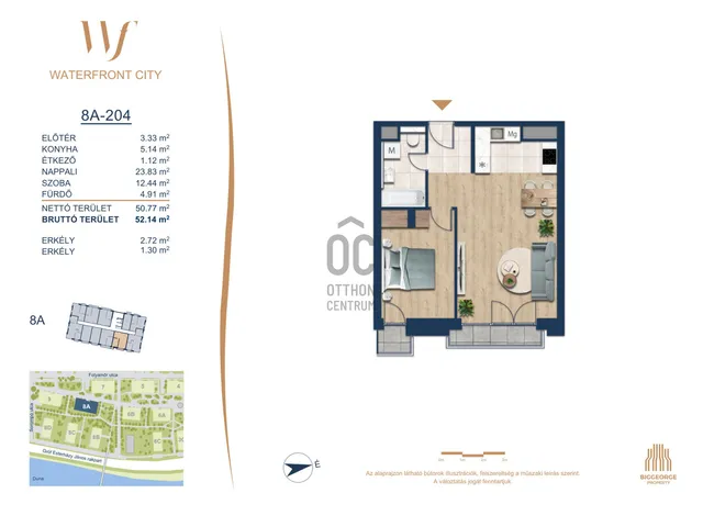 Eladó lakás Budapest III. kerület 50 nm