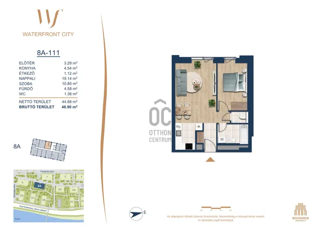 Eladó lakás Budapest III. kerület 44 nm