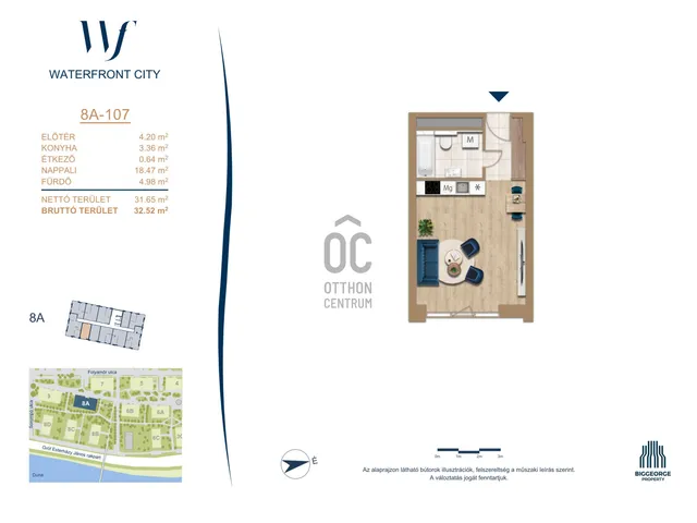 Eladó lakás Budapest III. kerület 31 nm