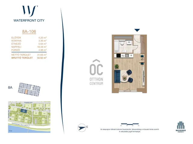 Eladó lakás Budapest III. kerület 31 nm