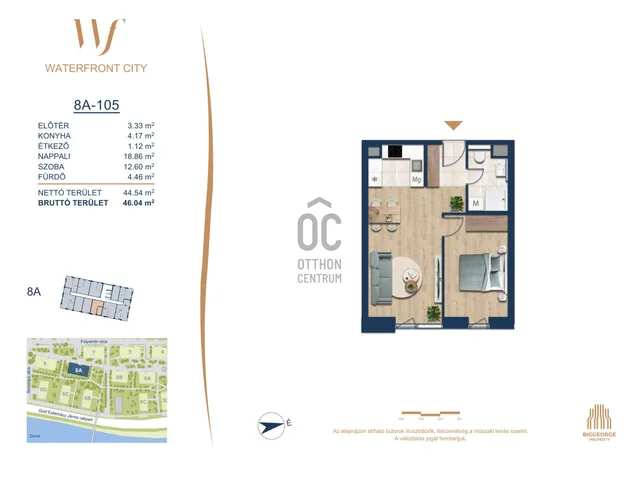 Eladó lakás Budapest III. kerület 44 nm