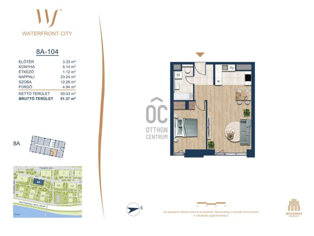 Eladó lakás Budapest III. kerület 50 nm