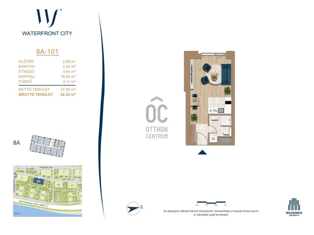 Eladó lakás Budapest III. kerület 27 nm