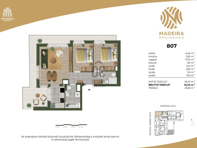 Eladó lakás Budapest XI. kerület 59 nm