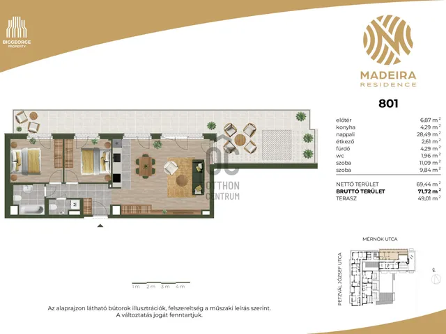 Eladó lakás Budapest XI. kerület 69 nm