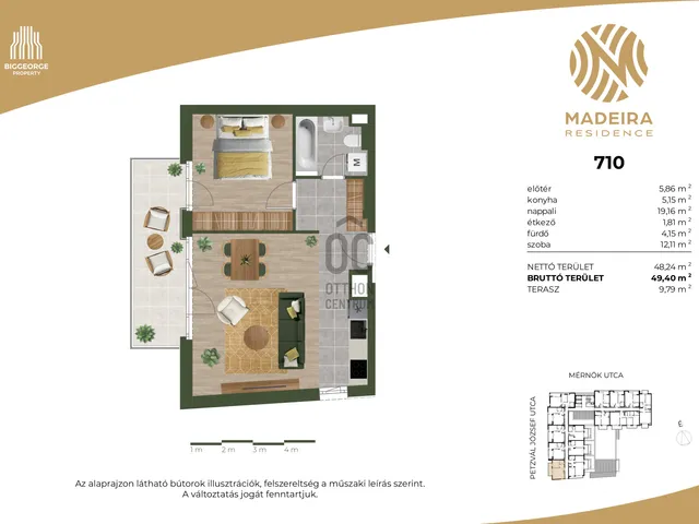 Eladó lakás Budapest XI. kerület 48 nm