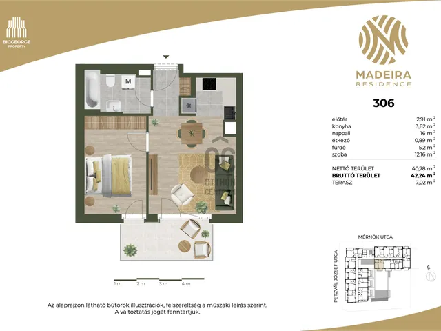 Eladó lakás Budapest XI. kerület 40 nm